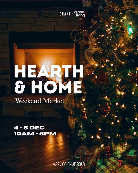 Booth Rental: Festive Edition Crane Living 432 Joo Chiat Weekend Themed Market