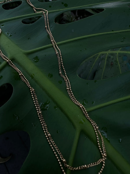 Chain Collection - Endel Double Layer Necklace