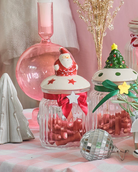 Xmas Storage Jar