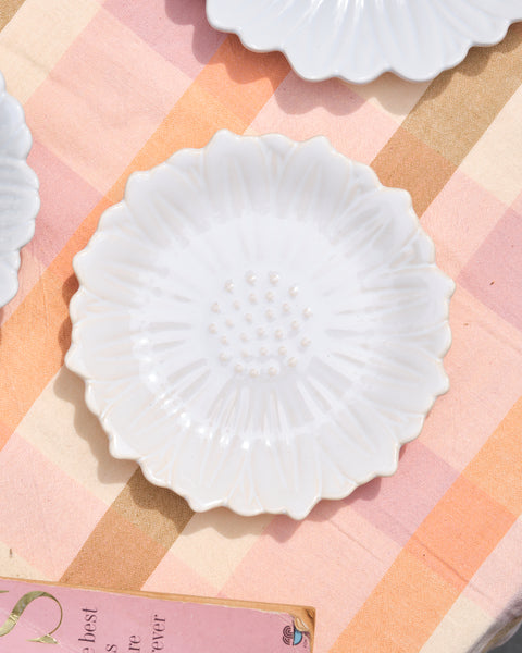 Flora Deep Dessert Plate