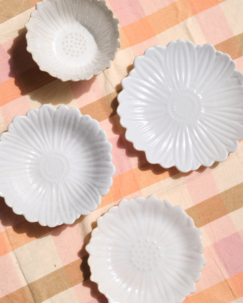 Flora Deep Dessert Plate