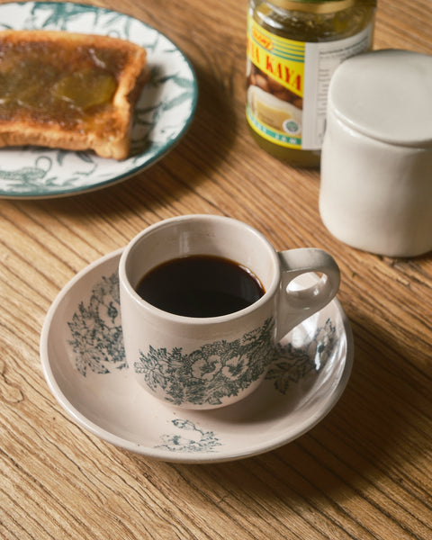 Mallory Kopitiam Cup and Saucer