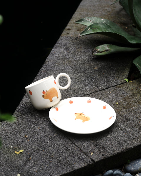 Nicolo Cup and Plate Set