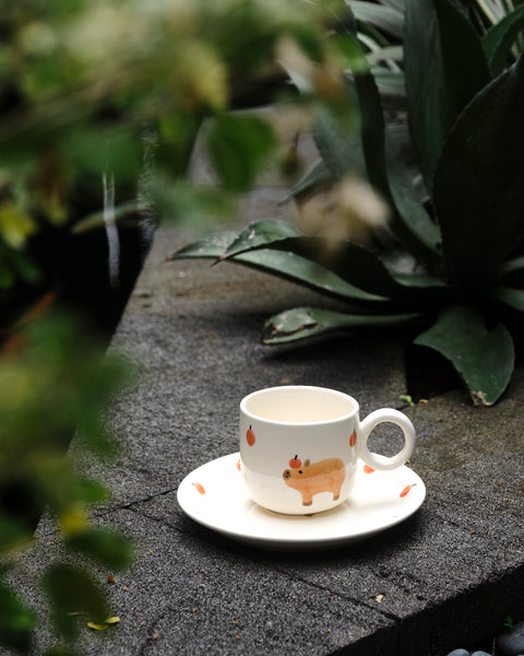 Nicolo Cup and Plate Set