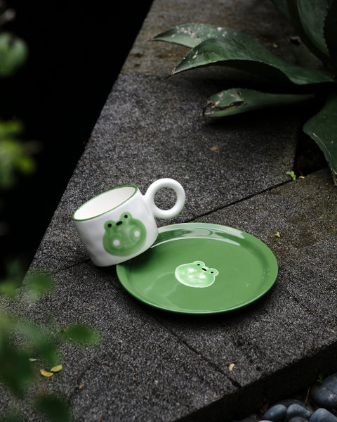 Nicolo Cup and Plate Set