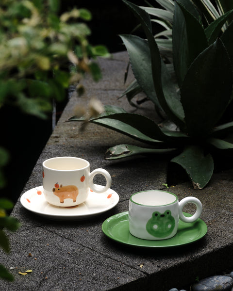 Nicolo Cup and Plate Set