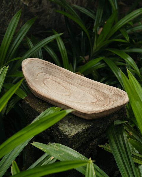 Palawan Oval Wooden Tray