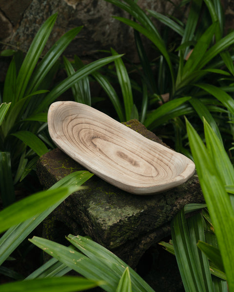 Palawan Oval Wooden Tray