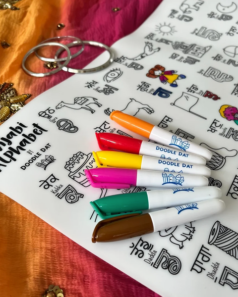 Erda Ally: Reuseable Colouring Mat Set