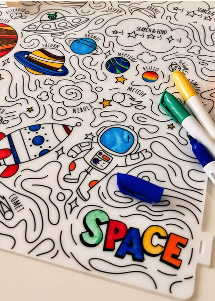 Erda Ally: Reuseable Colouring Mat Set