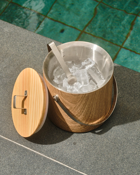 Wooden Ice Bucket