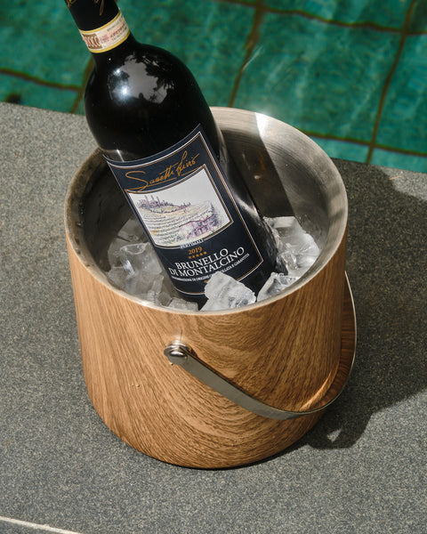 Wooden Ice Bucket