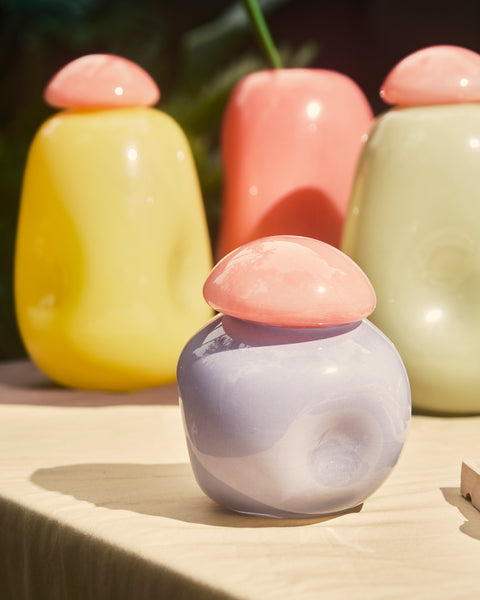 Yumiko Small Vase with Lid