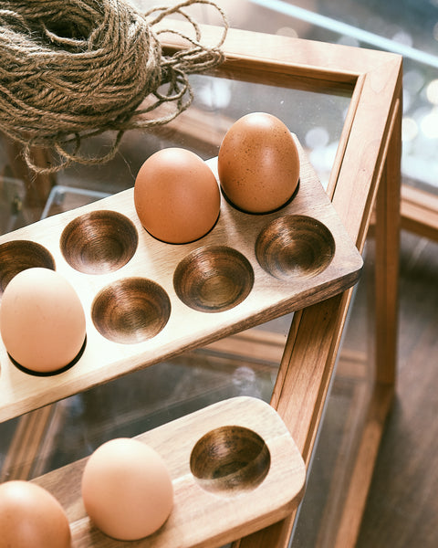 Wooden Egg Holder