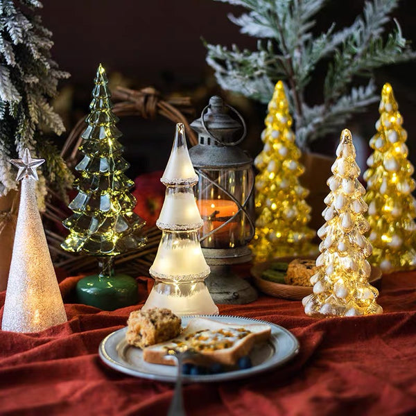 Thea Glass Christmas Tree Light