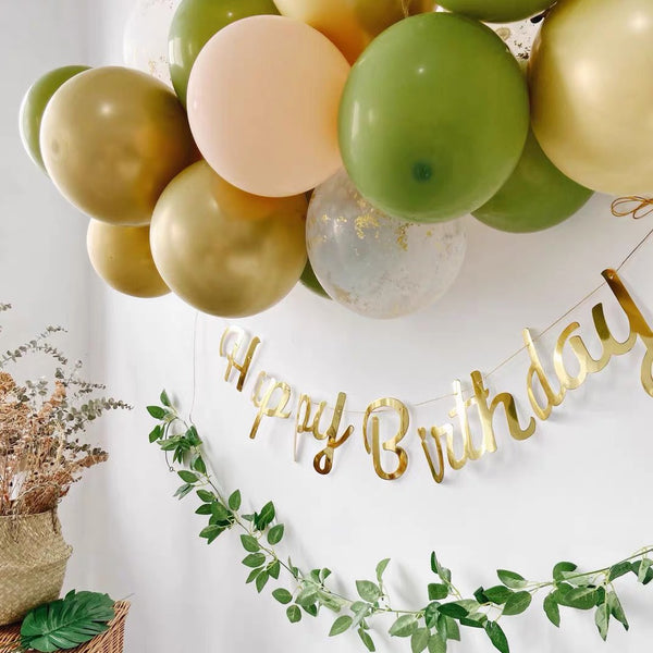 Avocado Balloon Set - Dark