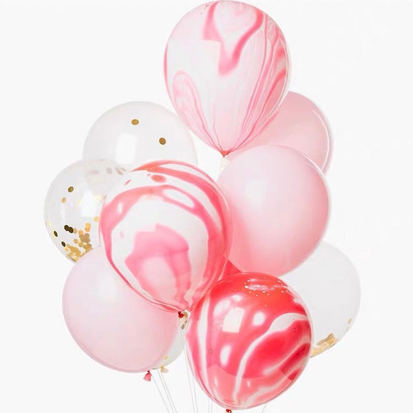 Amber Balloon Set - Pink