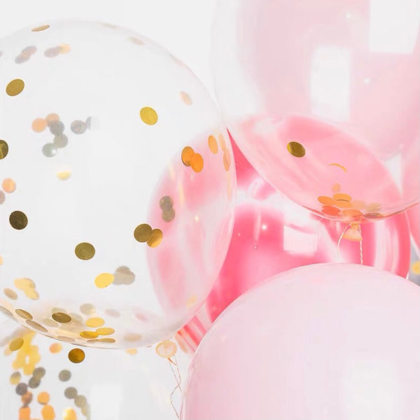 Amber Balloon Set - Pink