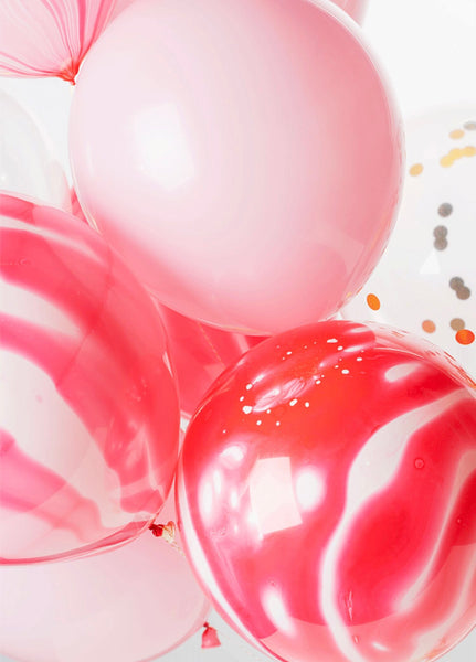 Amber Balloon Set - Pink