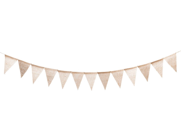 Vera Pennant Banner (Linen)