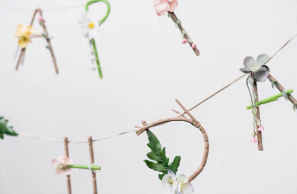 Blossom Birthday Banner