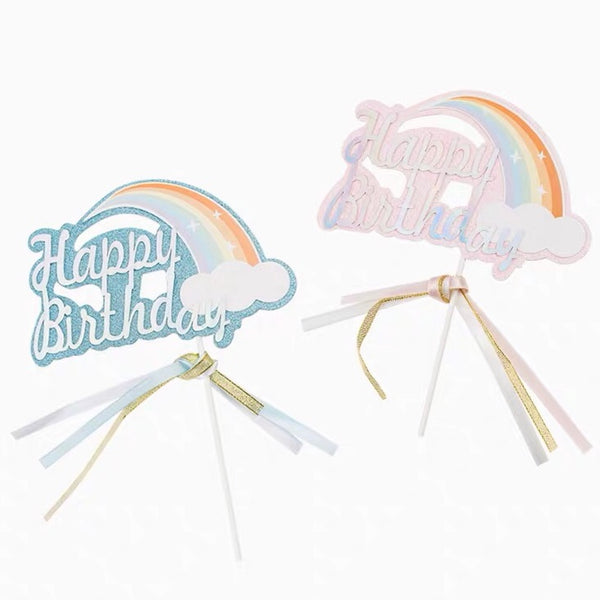 Alina Cake Topper - Pink