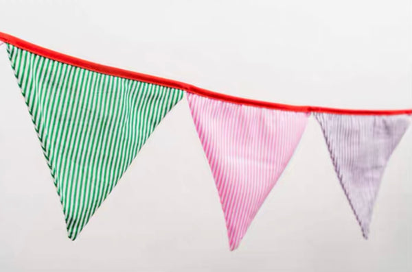 Vera Pennant Banner (Stripes)