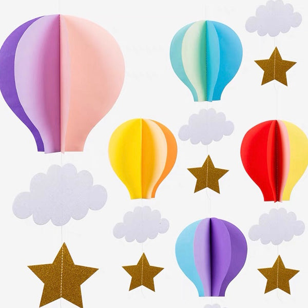 Agnes Hot Balloon Decor - Pink