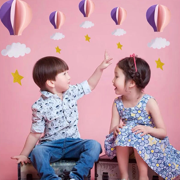 Agnes Hot Balloon Decor - Purple