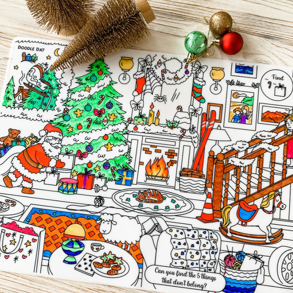 Erda Ally: Reuseable Colouring Mat Set