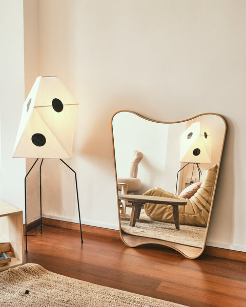 Papier Akari Black Dot Lantern