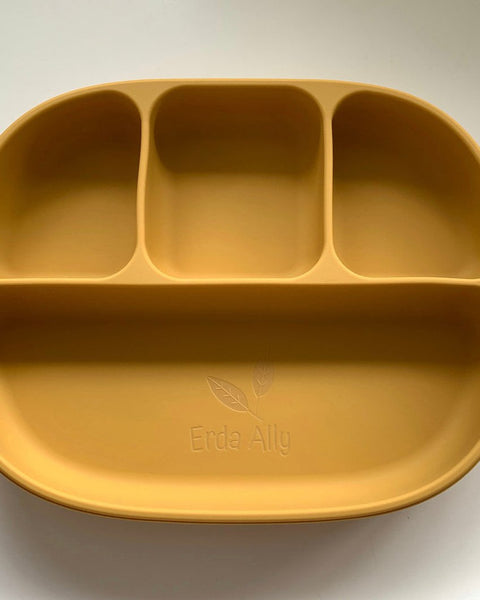 Silicone Suction Divided Tray