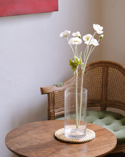 Artificial Flower - Flanders Poppy (Short)