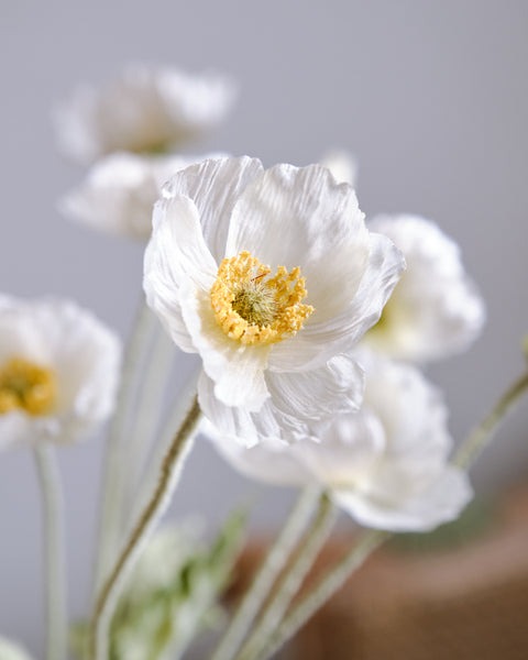 Artificial Flower - Flanders Poppy (Short)