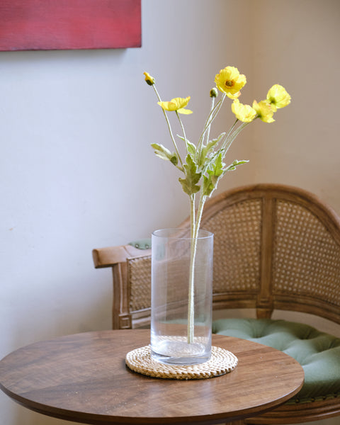 Artificial Flower - Flanders Poppy (Short)