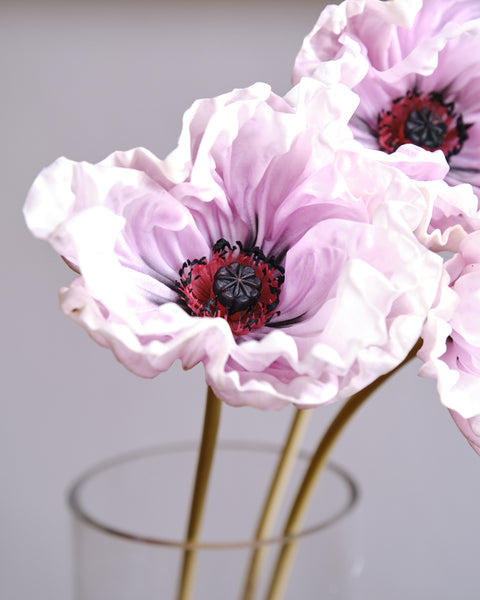Artificial Flower - Flanders Poppy (Large and Tall)