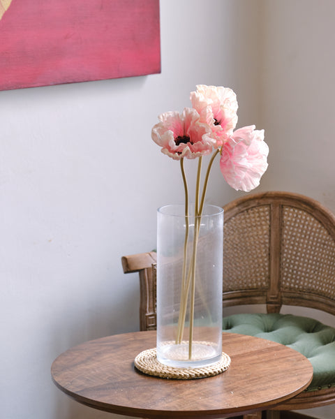 Artificial Flower - Flanders Poppy (Large and Tall)