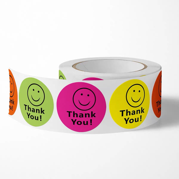 Sealing Tapes - Smiley Thank You