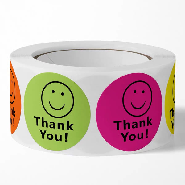 Sealing Tapes - Smiley Thank You