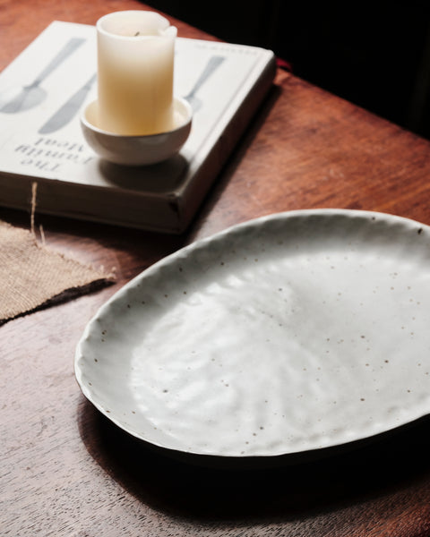 Kaito Oval Serving Plate