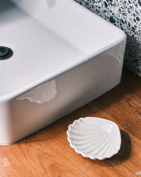 Iridescent Shell Soap and Trinket Dish