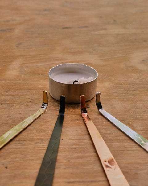 Candle Care Accessories Set: Wick Trimmer, Scraper, Snuffer