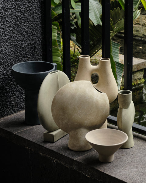 Marfa Ima Vase - Jade Green