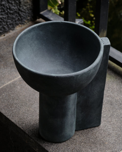 Marfa Zeri Tall Vessel - Green