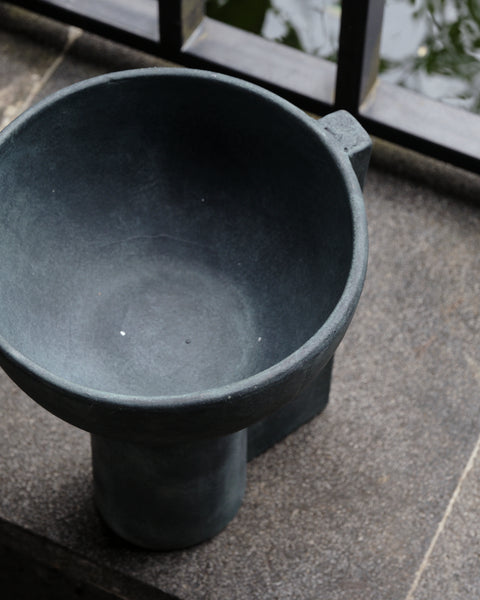 Marfa Zeri Tall Vessel - Green
