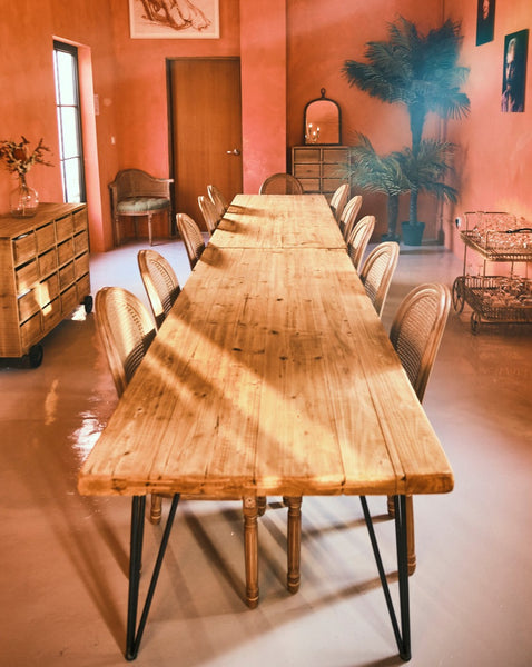 Pine Wood Dining Table