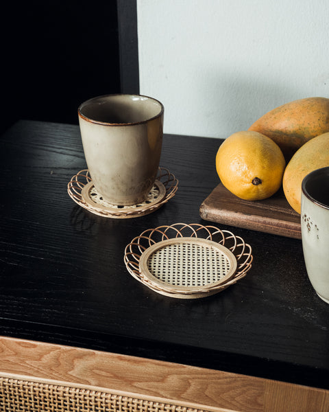 Uluwatu Rattan Coasters