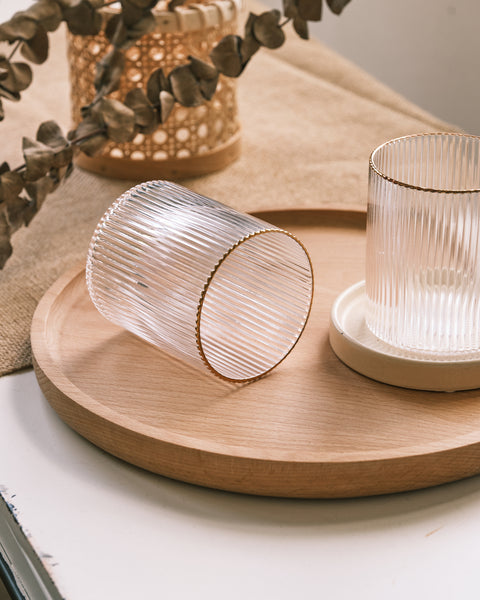 Round Wooden Tray