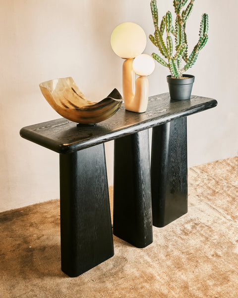 Stonehenge Wooden Console Table