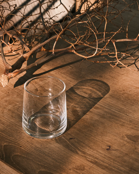 Tapered Water Glass